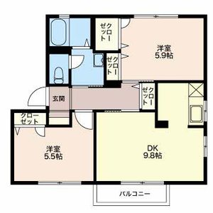 グランコート丸池 D202号室