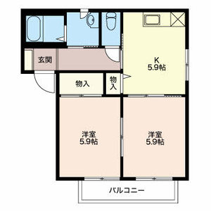 ベルソーナ B202号室