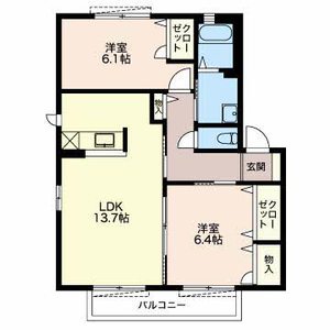 カトルセゾン B202号室