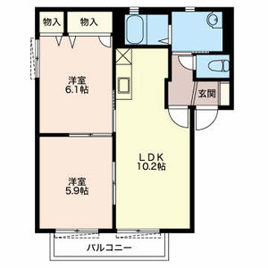 サニーハウス六軒屋 A201号-2