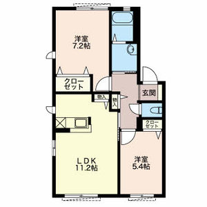 ディアス二子 0102号室
