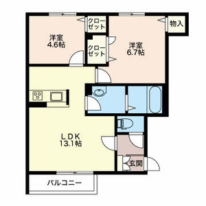 メゾンドブリエ A102号室