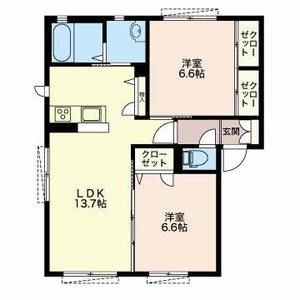 プリメーロ瓢箪山 A101号室