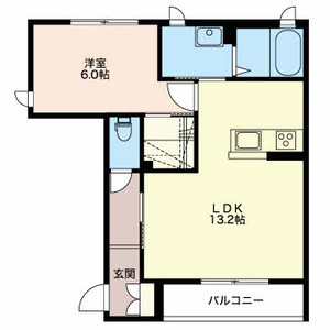 ルナクレールＡＫＩＲＡ B105号-2
