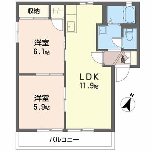 ウイングコート B102号室