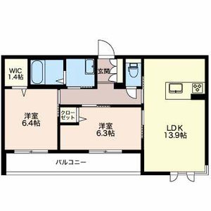 メゾン・ド・ソレイユ大屋敷 A202号室