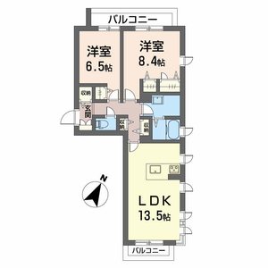 ニッケノーブルハイツ一宮 B201号室