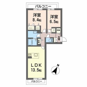 ニッケノーブルハイツ一宮 B203号室