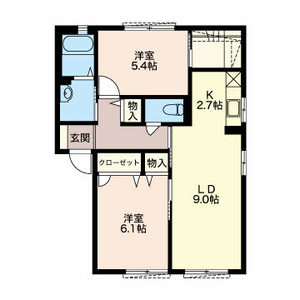 シンコー北島Ⅰ 1102号室