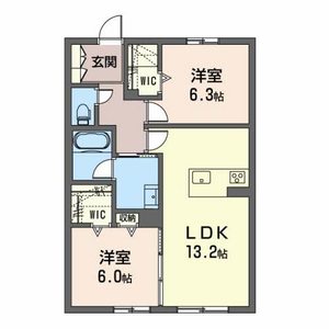 エクラシエ N102号室