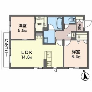 ヴォアソルテＹ 0202号室