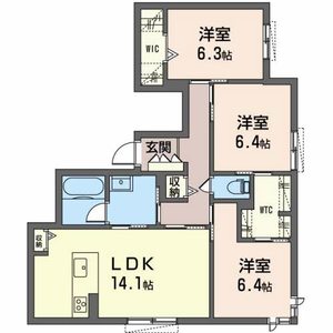 ラ　ソルティ 0101号室