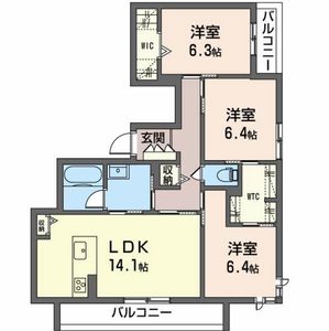 ラ　ソルティ 0201号室