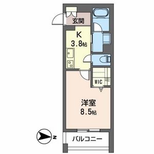 ルーエレジデンツ三日市 0201号室