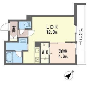 クレスティーク（ｃｒｅｓｔｉＱ） 0303号室