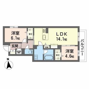 シエロ　アズール（Ｃｉｅｌｏ　ａｚｕｌ） 0206号室