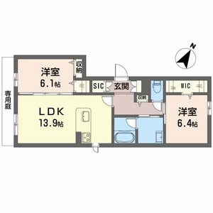 フェリシード東郷 0102号室