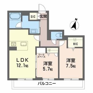 シャーメゾン割塚 0203号室