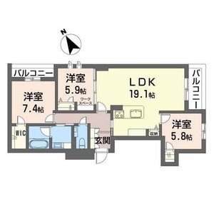 エグゼスト　グリジオ 0305号室