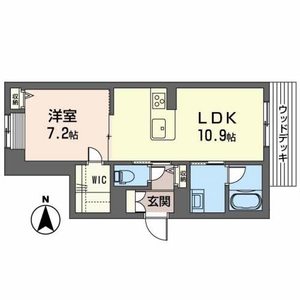 シャーメゾン岩塚 0102号室