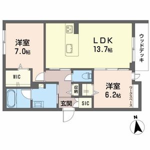 アグレアーブル 0103号室