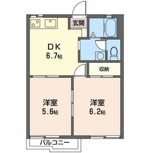 グリーンステージ東山ＡＢ A203号室