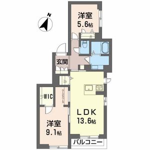 シャーメゾン上所 0201号室