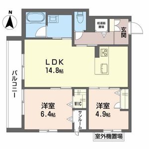 シャーメゾンリーノ 0302号室