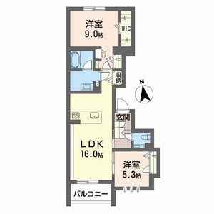 レジェロ川名 0201号室