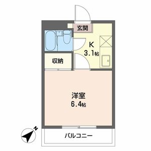 １ルーム東山 A203号室
