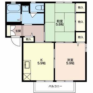サニーパイン B202号室