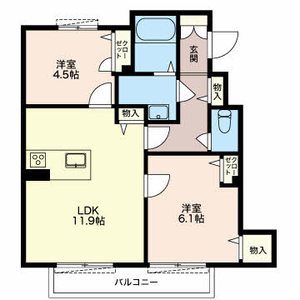 Ｖｉｌｌａｃｅ　Ａ 0101号室