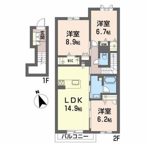 グリーンベル（井内町） 0205号室