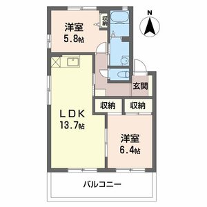 サン　シールクロ A202号室