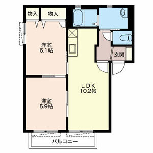 クールアムール B201号室