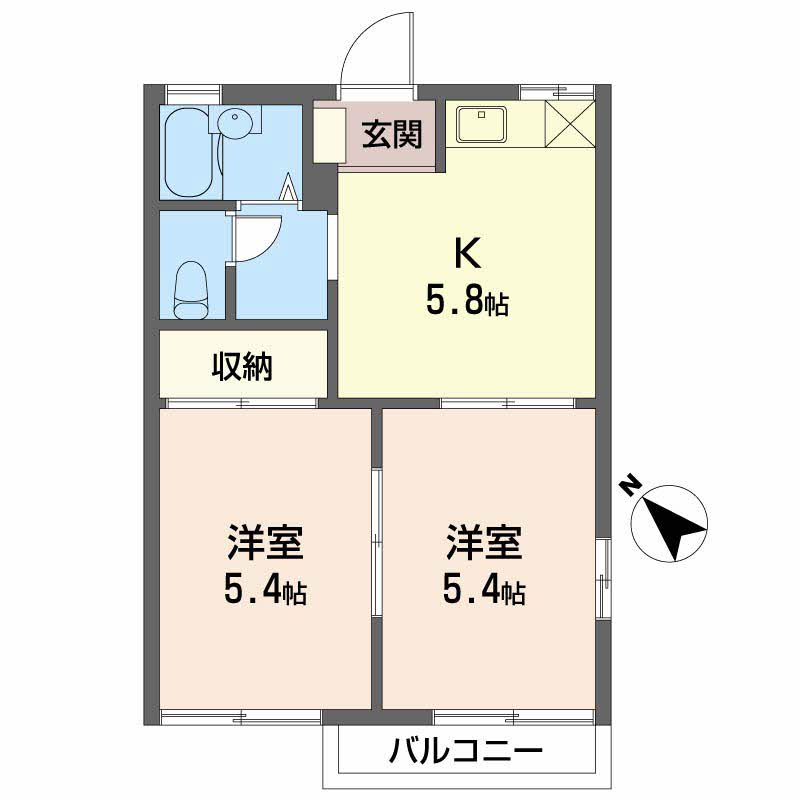 田村ハイツ 0202号-2