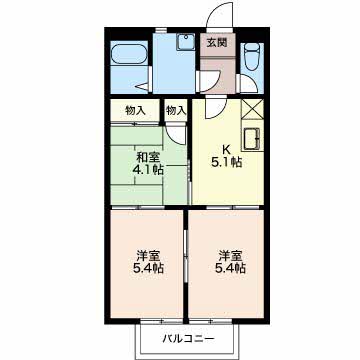 セサミハイツA206-2