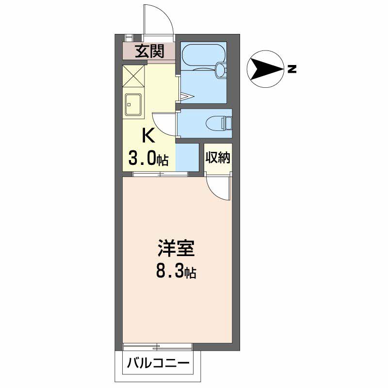ロッヂ竜美丘 0203号-3