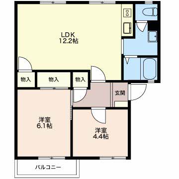 グランシャリオ日永西C201-2