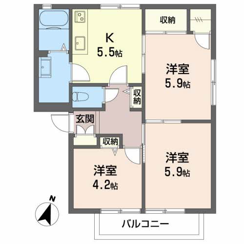 ディアスＮＯＤＡ C102号-2