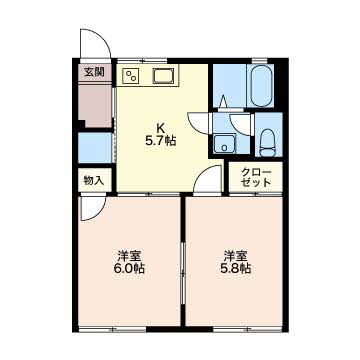サンパレス本沢合Ⅱ2101-2