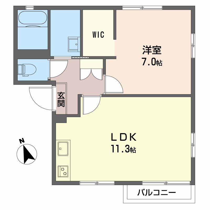 カトレヤハイツ A102号-16