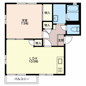 カトレヤハイツA201-2