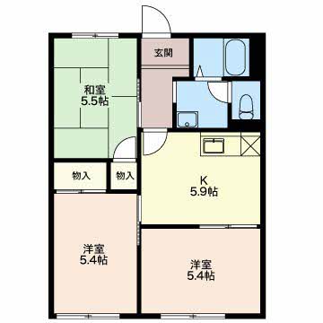 グリーンハイツ A102号-16