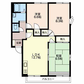 リバーサイド徳重A201-2
