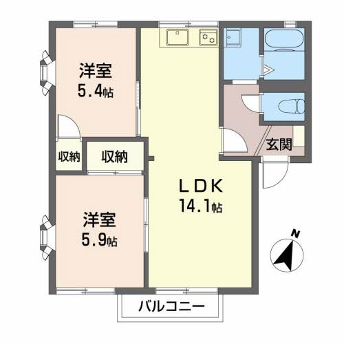 メゾンヴェルト B201号-2