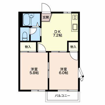 コーポ深谷 0201号-2