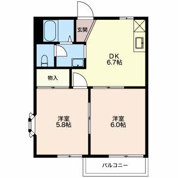 フレグランス横川 A203号-12