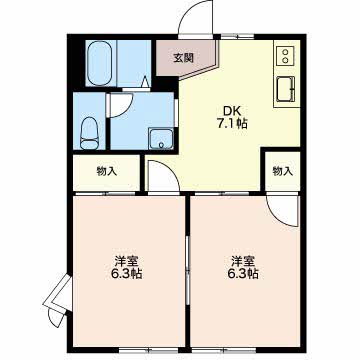 ポートタウン A101号-2