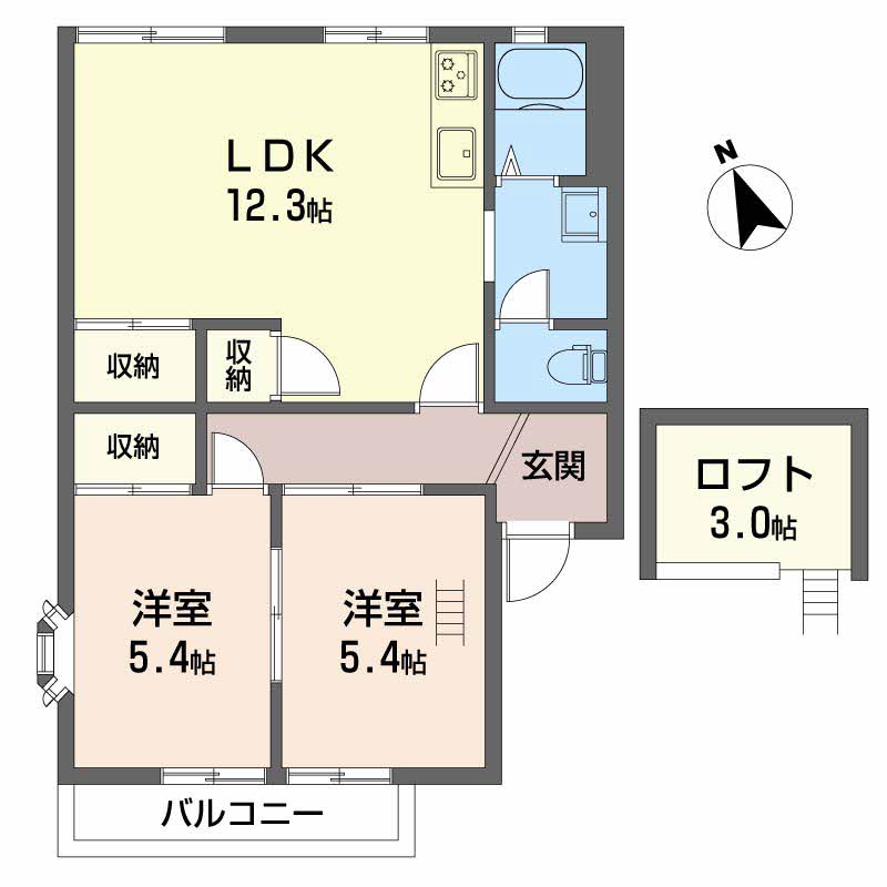 エステート雅Ⅰ0202-2